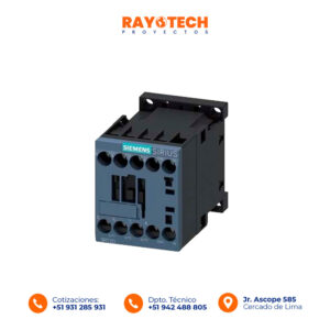Contactor De Potencia 3P 7A Ac3 Bob. 220Vac 1Nc