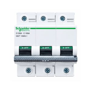 Interruptor Termomagnético Schneider Easy9 3 Polos 100A 10kA Curva C – C120N